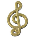 Treble Clef Lapel Pin